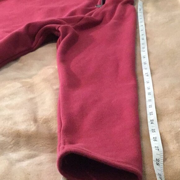 Athleta Deep Red Zippered Long Pullover - Picture 8 of 12